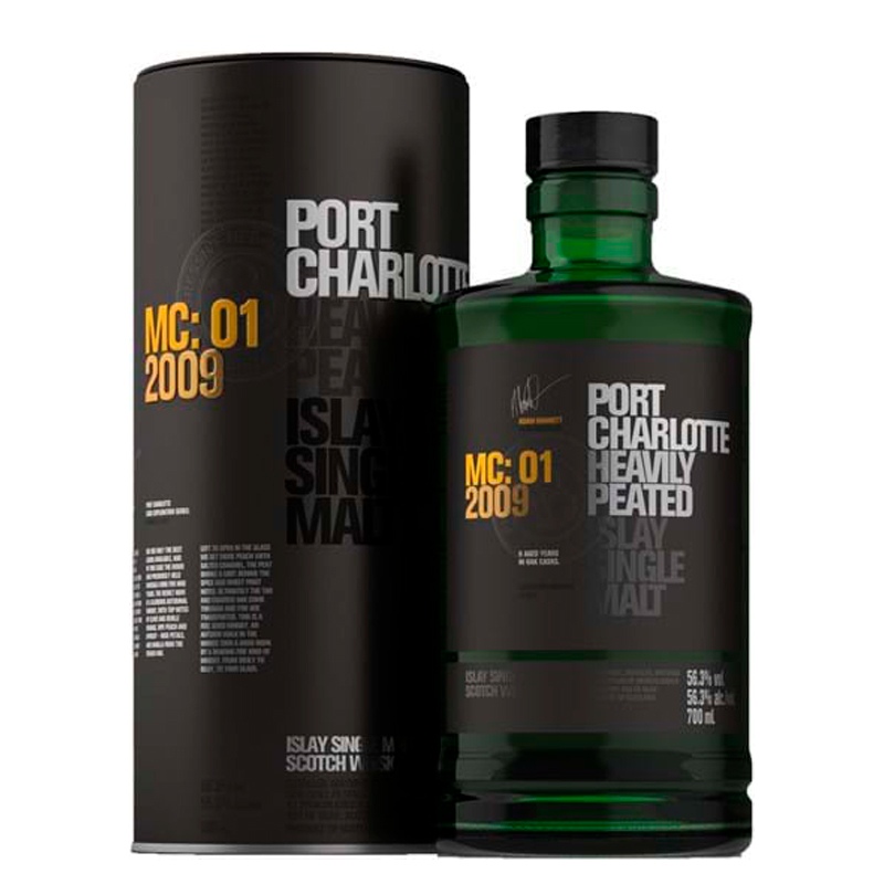 Whisky Bruichladdich Port Charlotte Marsala 2009 Estuche