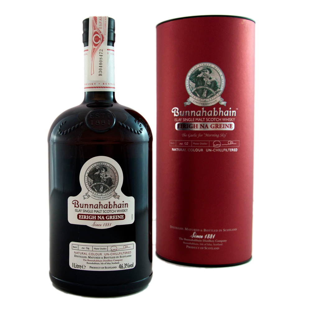 Whisky Bunnahabhain Eirigh Na Greine Islay Single Malt 1 Litro Estuche