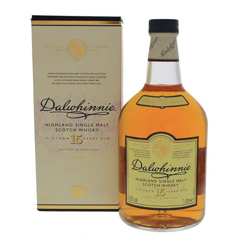 Whisky Dalwhinnie 15 Años 1 Litro Estuche