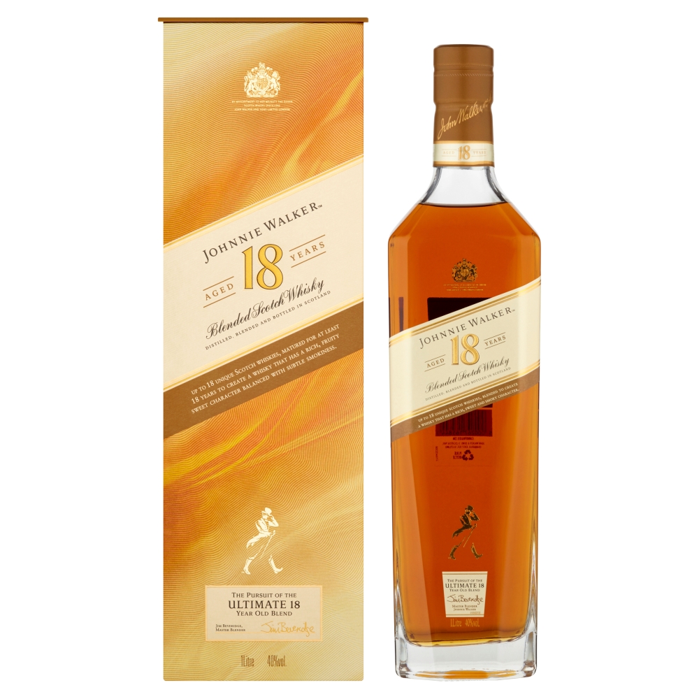 Whisky Johnnie Walker 18 Años Ultimate 1 Litro Estuche