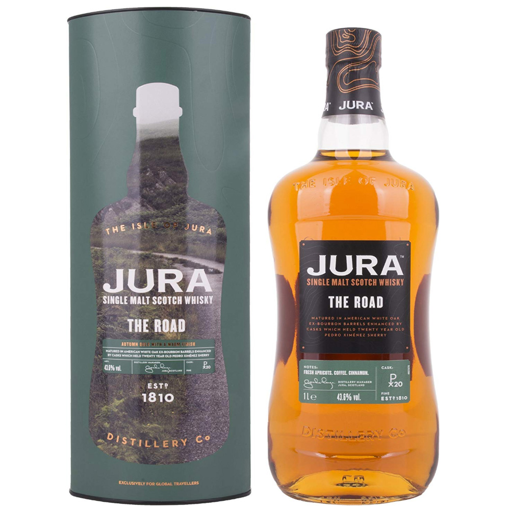 Whisky Whisky Isle Of Jura The Road 1 Litro Estuche