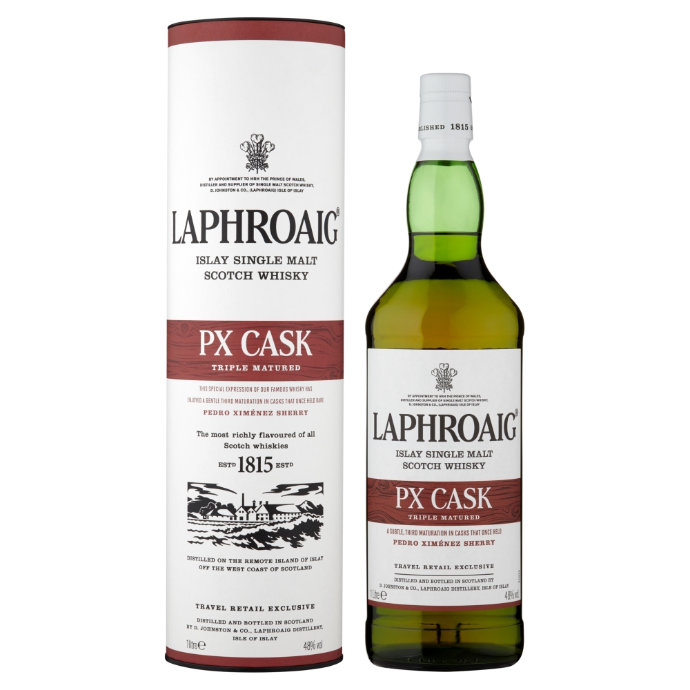 Whisky Laphroaig Px Cask Triple Matured 1 Litro Estuche