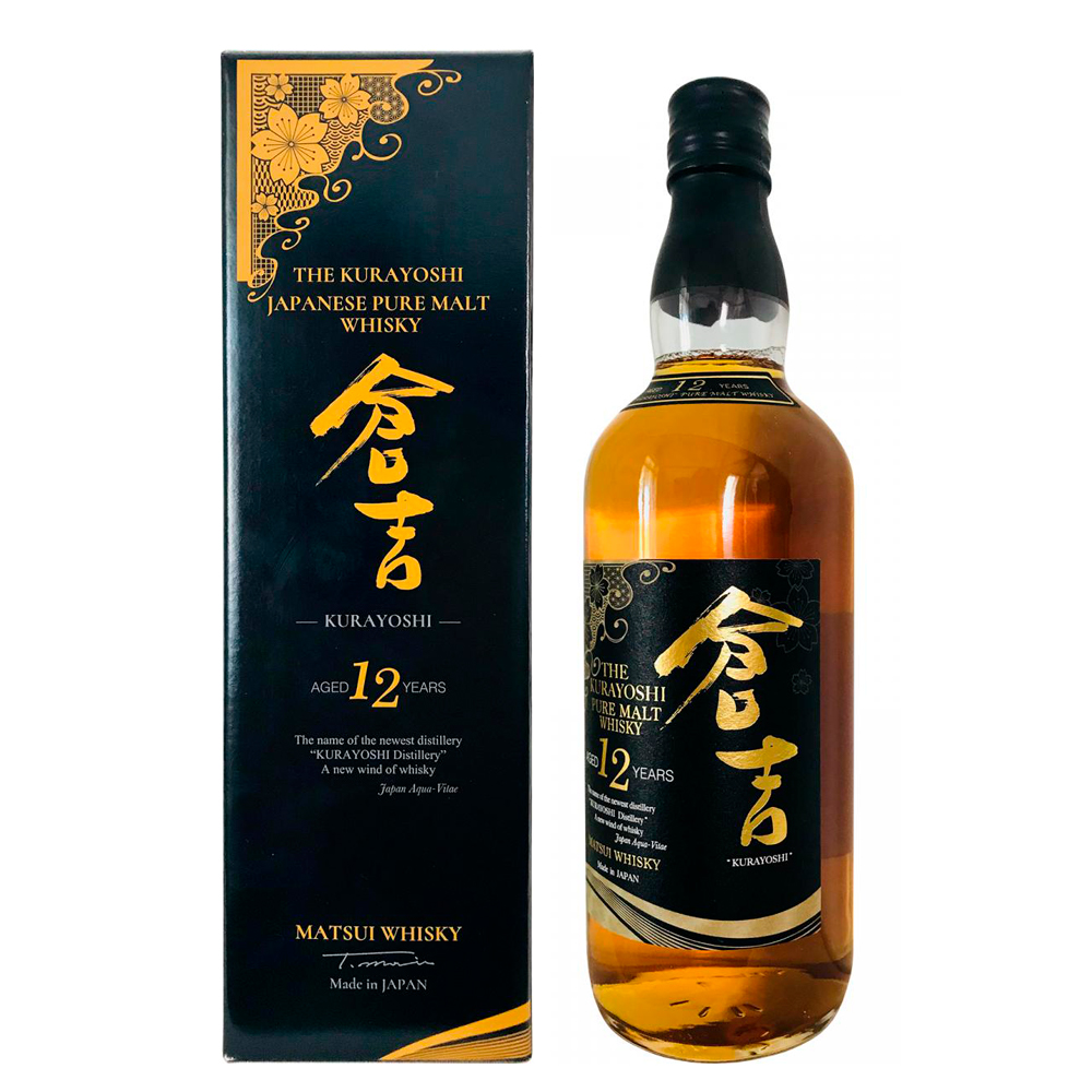 Whisky Whisky Kurayoshi Malt 12 Años Estuche