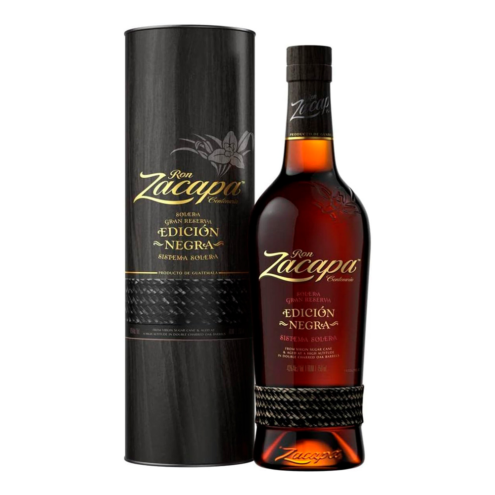 Ron Zacapa Edicion Negra 1 Litro Estuche