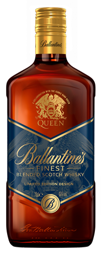 Edición limitada botella música Whisky Ballantine's Finest QUEEN