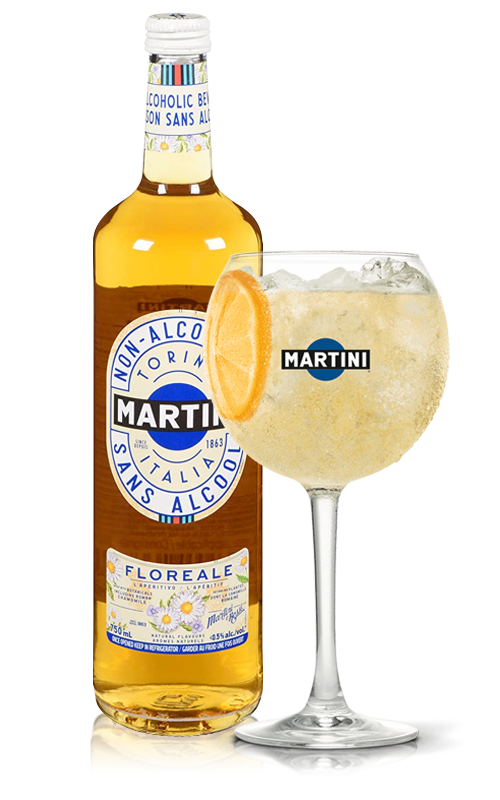 Martini Floreale, aperitivo sin alcohol