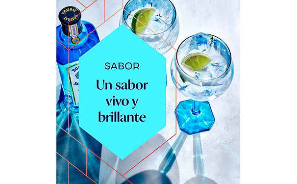 Banner bombay sapphire de sabor