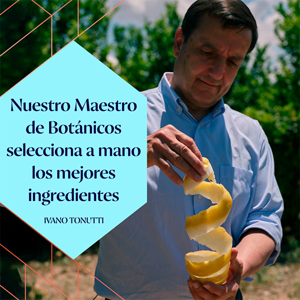 Imagen de Ivano Tonutti maestro botánico de Bombay Sapphire