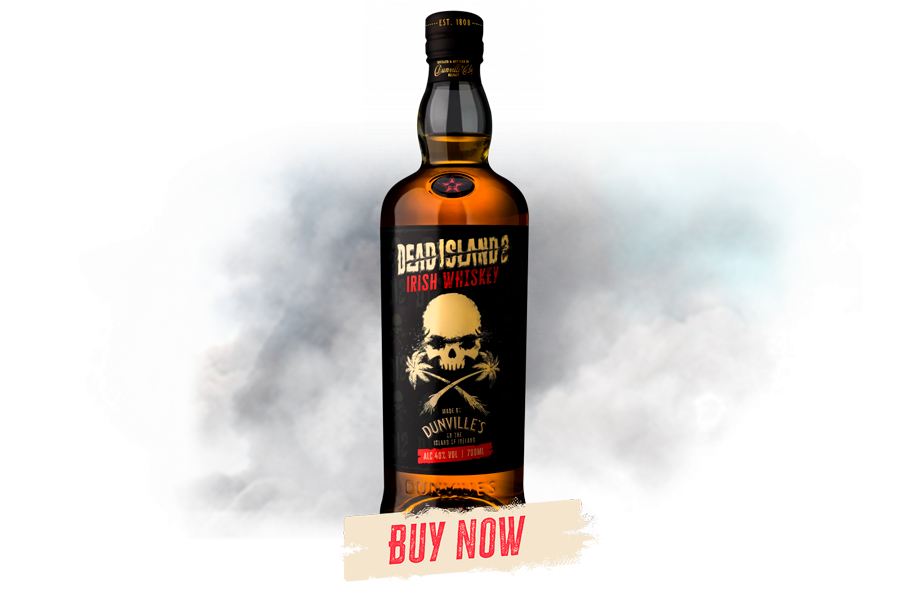 Botella transparente sin fondo dead island