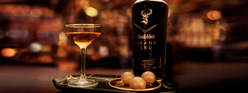 Glenfiddich Grand Cru lifestyle elegante