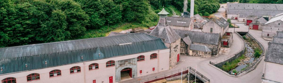 Destilería Glenrothes ubicada en la ciudad de Rothes, en el corazón de Speyside 