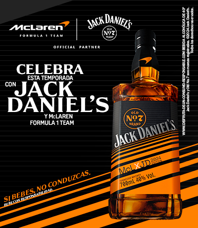 Lanzamiento Jack Daniels Mclaren 2024