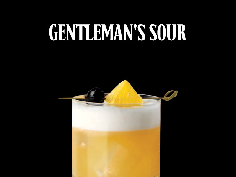 Cóctel Jack Danie'ls Gentleman Sour